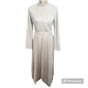 Jonathan simkhai Lydia plisse dress